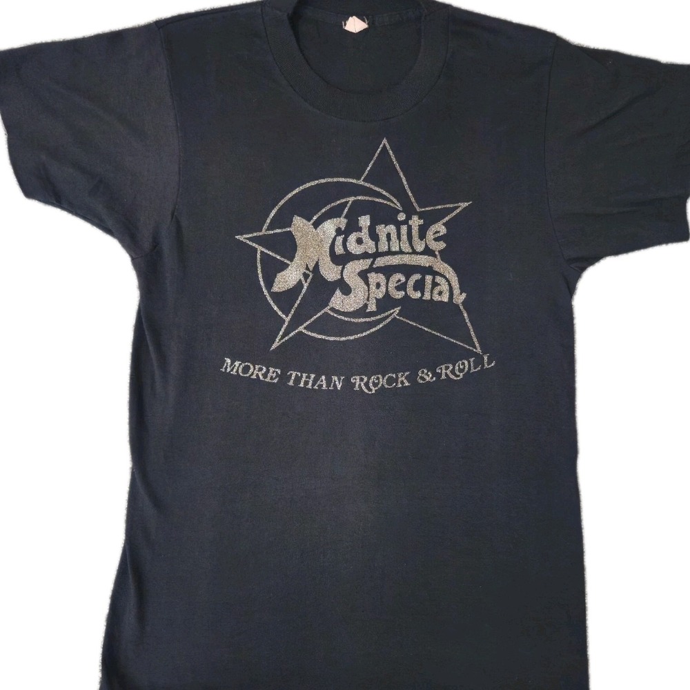RARE Vintage 70s Midnite Special T Shirt NBC More Then Rock N Roll Size Small - Picture 1 of 5